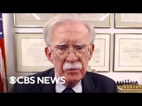 John Bolton says Trump "wants out" of Iran war, but "doesn't know what to do"