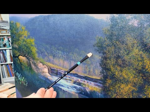 Use this technique to make your paintings pop! [oil painting glazing demo]