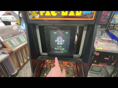 Repairing The Monitor, Vidiot Board, And Playfield Of A Bally Baby Pac-Man Arcade Game!