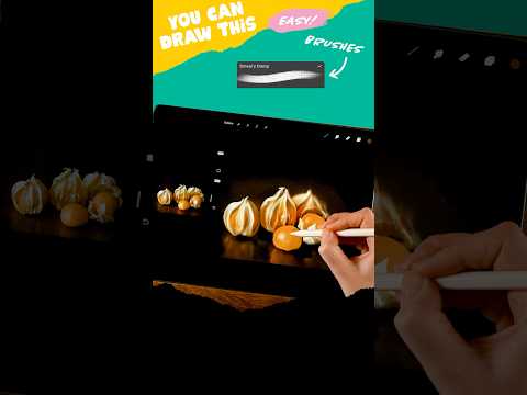 Golden Berries - Paint them with me! #SpringOnYoutube #Artwithflo