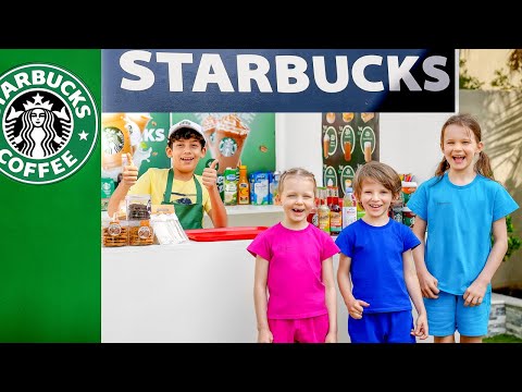 Chúng mình đã MỞ quán STARBUCKS ngay tại nhà! ☕️🍩✨