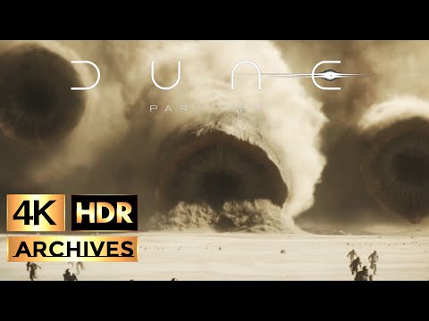 Dune Part 2 |4K-HDR| Worm Attack, Final Battle (2024)
