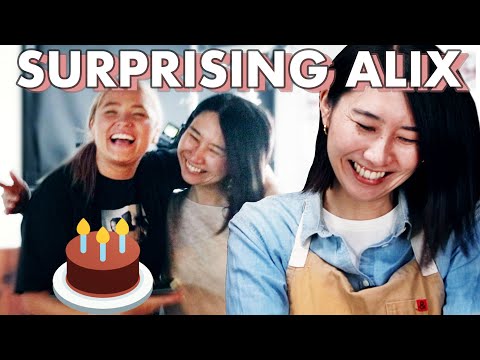 I Made Alix A Surprise Birthday Cake