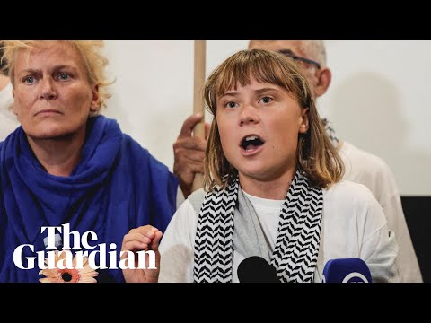'Our systems are betraying Palestinians,' says Greta Thunberg after Israel deportation