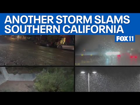 Another storm slams Southern California  | FOX 11 LA