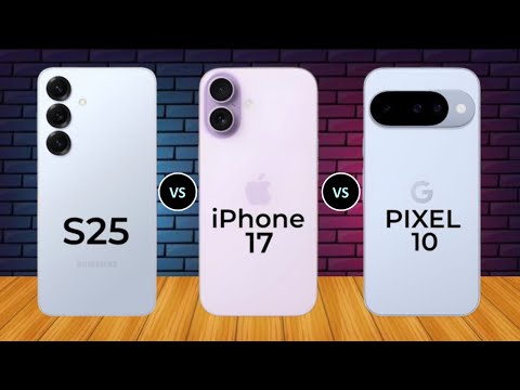 Samsung Galaxy S25 vs iPhone 17 vs Google Pixel 10 | GeiTech