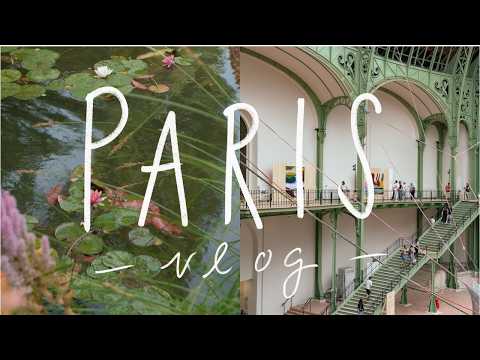 4 days in Paris vlog | hidden museums, Giverny, Montmartre