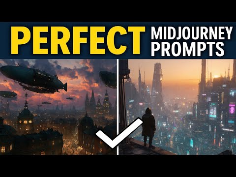 Prompt Like a Pro! Best Midjourney Prompt Tips [V7 Beginners Tutorial]