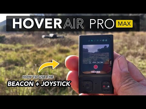 HOVER AIR X1 PRO MAX BEACON - How to use the Beacon and Joystick Pt.1