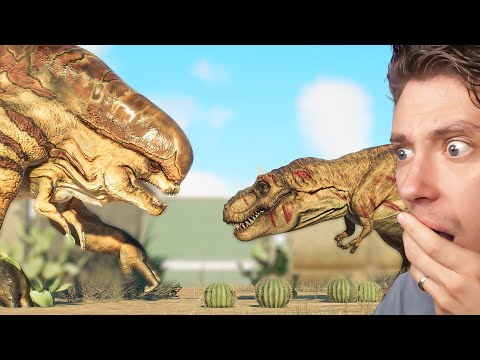 D Rex Death Run in Jurassic World Evolution 2