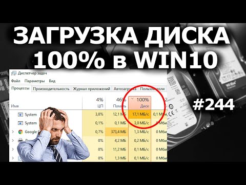 ЗАГРУЗКА ДИСКА 100% в Windows 10. 8 причин и решений