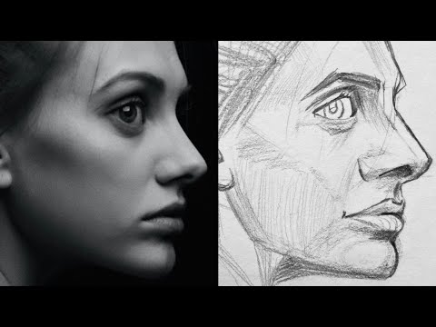 How to Practice Drawing a Portrait | Understanding the Loomis Method