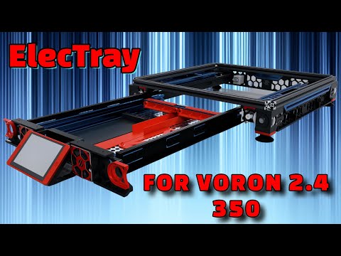 ElecTray for Voron 2.4 350 - Electronics Drawer Mod! (EN/PL Subtitles)