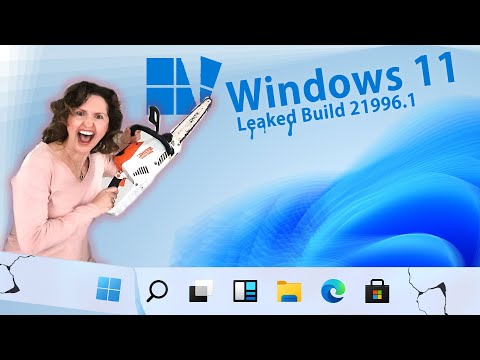 Mum Destroys Leaked Windows 11 Build 21996.1 (2021)