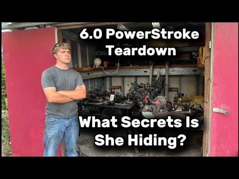 Rebuilding My 6.0 Power Stroke | Full Engine Teardown & Inspection