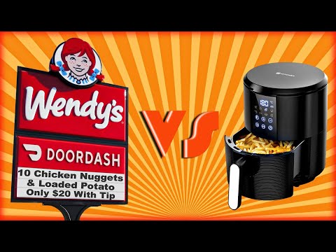 Wendy's -$20 for 10 Chicken Nuggets & Baked Potato- CRAZY!!- With DoorDash