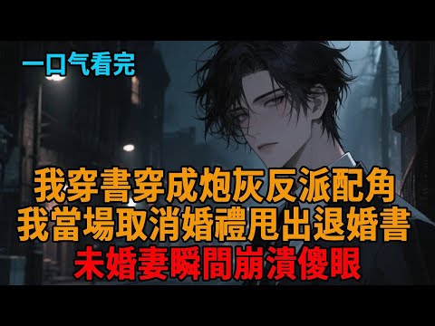 【沙雕爽文】穿成炮灰反派配角，婚禮現場竟被當眾搶婚？我當場冷笑取消婚禮甩出退婚書，未婚妻瞬間崩潰傻眼！ #小說推薦 #一口氣看完