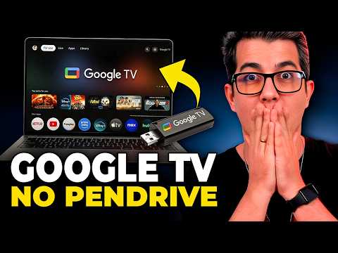😱 How to Install GOOGLE TV on a Pendrive and Turn Any PC into a Smart TV!