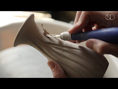 도자기 화병 만들기 : Making a ceramic vase [ONDO STUDIO]