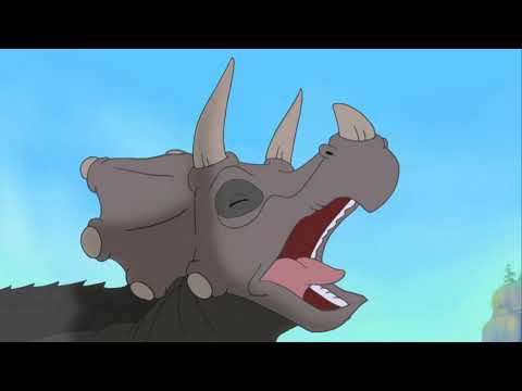 Cera And Trisha Learning to swim | The Land Before Time | Fun with Friends