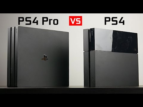 Playstation 4 Pro vs Playstaion 4