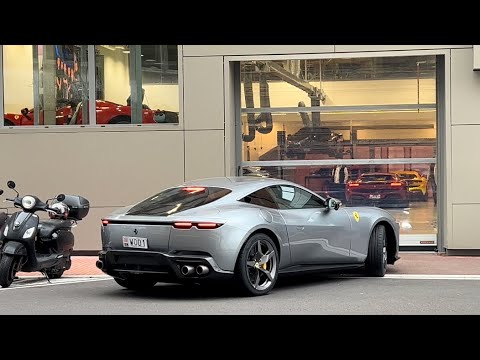 The New Ferrari AMALFI at Scuderia Monte Carlo Service in Monaco