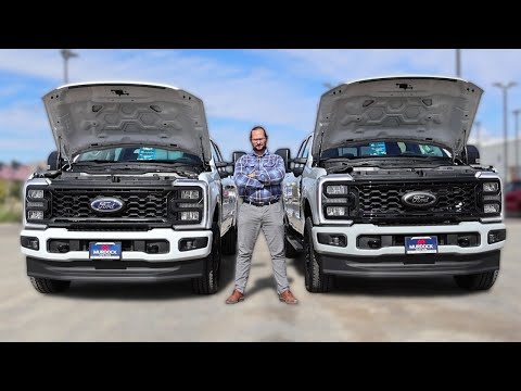 Godzilla vs Minizilla! //2026 Super Duty 7.3L V8 vs 2026 Super Duty 6.8L V8//