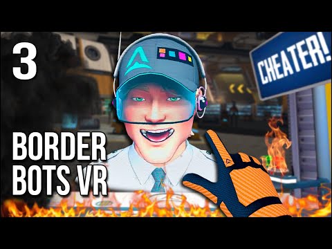 Border Bots VR | Part 3 | My Rival BROKE My Booth To Win A Contest