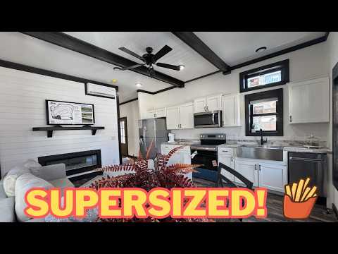 An Incredible Super Sized Tiny Home That' Built to Last! XL HUD Tiny House Tour with Floor Plan! 4K