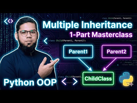 Python OOP: Multiple Inheritance Explained | 1-Part Masterclass for Beginners | Code With Hafiz