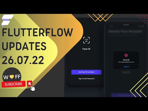 Flutterflow updates 26.07.22 Map data type. Biometric verification