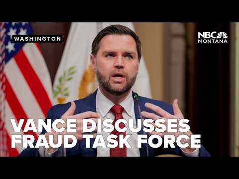 Vance highlights fraud task force efforts in first meeting packed with Cabinet members