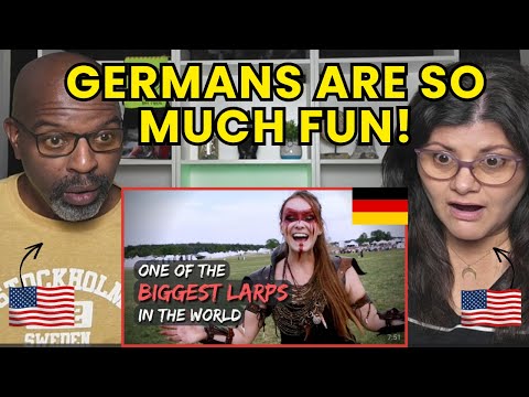 Americans React To Watching Our First German LARP | Drachenfest