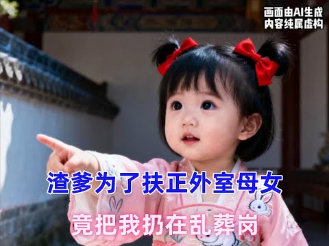 《骗我投个好胎？》渣爹为了扶正外室母女，竟把我扔在乱葬岗，娘亲拼死将我找回后，当即决定要跟渣爹和离！！#漫画解说 #漫画