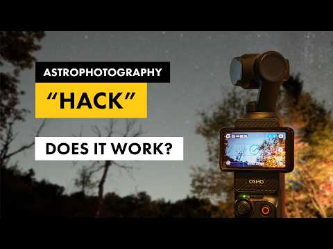 DJI Pocket 3 – How to capture more stars with less noise for astrophotography timelapses!