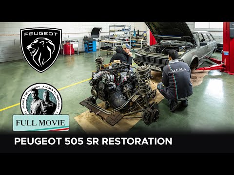Peugeot 505 SR: The Incredible Restoration Journey from Paris to Girona. FULL MOVIE