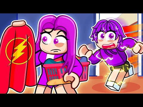 Dash is SECRETLY a SUPERHERO in Roblox Snapchat!