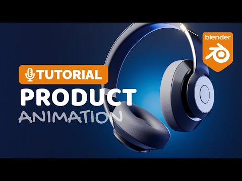 Blender 3D Headphones Animation Tutorial | Polygon Runway