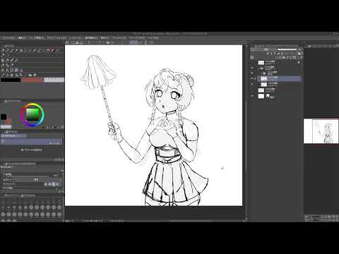 🎨 Live Drawing Stream Day 288| (Ends at 15:30PM JST)