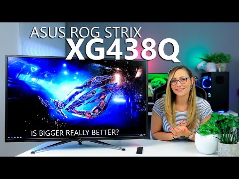 ASUS Goes Big - ASUS ROG Strix XG438Q 4K 120Hz HDR Gaming Monitor Review