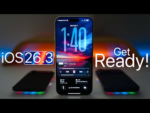 iOS 26.3 - Get Ready!