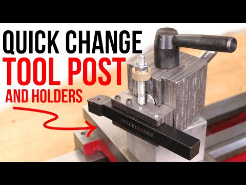 Making A Steel Quick Change Tool Post And Tool Holders For The Mini Lathe