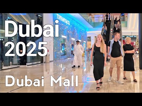 Dubai 2025 [4K] Amazing Dubai Mall Walking Tour 🇦🇪