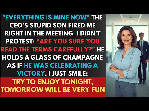 CEO’s Son Claimed My $6B Patent and Fired Me— So I Revoked the License and Froze His Assets