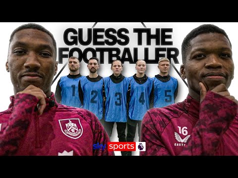 GUESS THE FOOTBALLER with Burnley's Jaidon Anthony & Florentino Luis | Pick The Pro