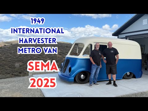 Ian Roussel Finds One Of His Long Lost Builds: A Rare 1949 Metro Van Headed To SEMA 2025!