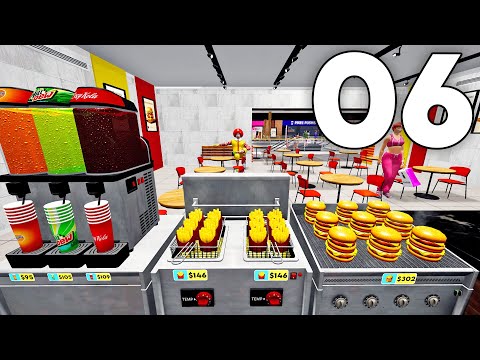 Mall Simulator - Part 6 - Overpriced Fast Food Burger Joint