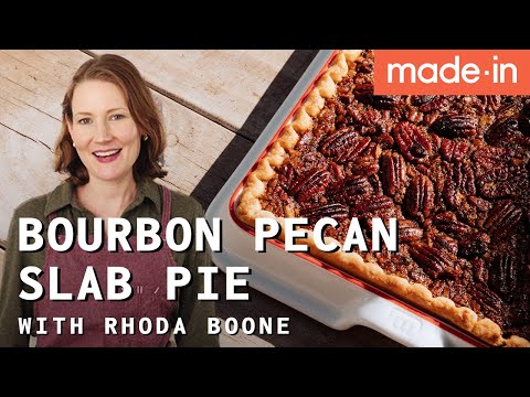 How to Make a Bourbon Pecan Slab Pie with Rhoda Boone