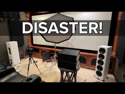 Behind the Scenes Look at the MESSIEST Home Theater on the Planet!