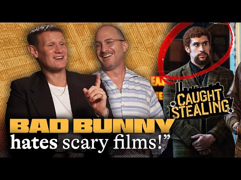 "Bad Bunny is a sweetheart!" Matt Smith & Darren Aronofsky talk CAUGHT STEALING